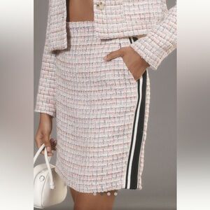 NWT Anthropologie Maeve Tweed Midi Skirt